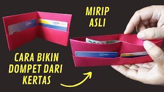 Cara Membuat Dompet dari Kertas !! Keren Mirip Aslinya