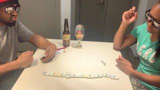 Dominoes with the peanuts