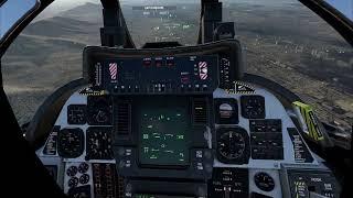 F14 Kabul Descent in VR - Microsoft Flight Simulator - Afghanistan with SizzlingPopcorn