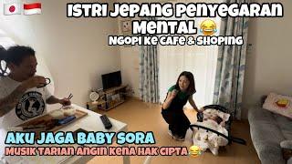 istri jepang enjoy shoping suami jaga bayi dirumah