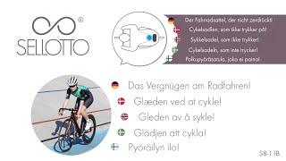 Sellotto Fahrradsattel - Damentest auf Rennrad (DE-DK-NO-SW-FI -S8-11B)