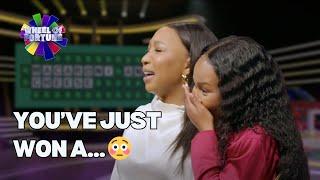 Wait, she won a WHAT?!! | Wheel of Fortune SA