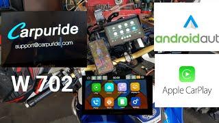 Honda Africa Twin 1000 Carpuride W 702 Android auto - Apple CarPlay