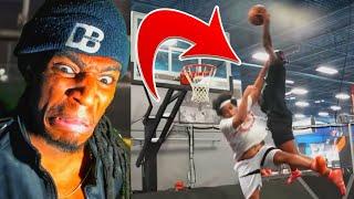 DID @DukeDennis864  JUST DO THAT?!?! @Davomigo  Reacts To @AMPEXCLUSIVE  SLAMBALL!