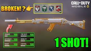 TYPE 63 "1 SHOT" GUNSMITH BUILD | Best Type 63 Gunsmith Loadout | Season 5 COD Mobile