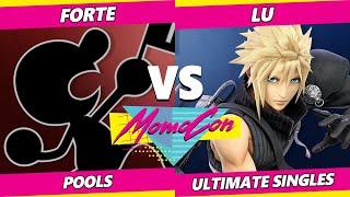 MomoCon 2022 - Forte (Game & Watch) Vs. Lu (Cloud) SSBU Ultimate Tournament