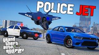 PULLING OVER PLAYERS IN A JET - GTA RP