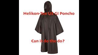 Helikon-Tex Poncho. Can it Do the Do?