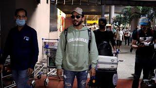 Arjun Bijlani spotted at the Airport | Boogle Bollywood