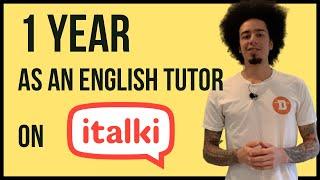 I taught English on italki for 1 YEAR! Here's my experience so far...