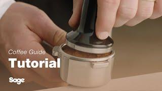 The Barista Pro™ | How a precise tamp and trim creates the optimal extraction | Sage Appliances UK