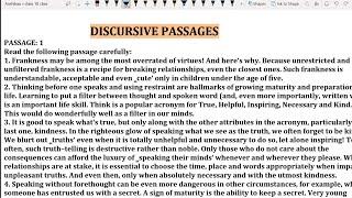 Unseen passage class 10 term 2 | Discursive passage for class 10 term 2 by Anshika