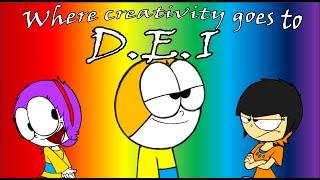 Where Creativity goes to D.E.I #pride #lgbt #cartoon #fyp #dei