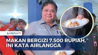 Wacana Makan Bergizi Jadi 7.500 Rupiah, Menko Perekonomian Airlangga: RAPBN Masih Sama