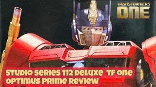 An Amazing TOY. Transformers Studio Series 112 Transformers One deluxe Optimus Prime 4K video Review