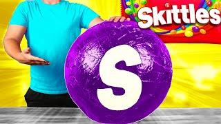 Giant Skittles | How To Make The World’s Largest DIY Skittles by VANZAI