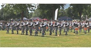 People's Ford Boghall & Bathgate take the Glasgow Police Pipers back to Dumbarton