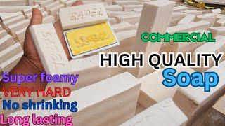 HOW TO MAKE HIGH QUALITY BAR SOAP FOR BUSINESS IN 2025. FULL RECIPE FOR BUSINESS.