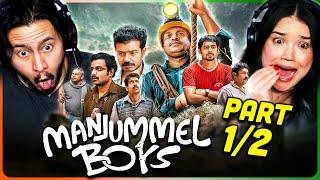 MANJUMMEL BOYS Movie Reaction Part (1/2)! | Soubin Shahir | Sreenath Bhasi | Balu Varghese