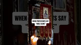 The church came before the Bible 