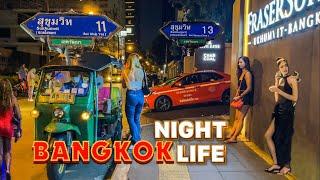 Bangkok Nightlife Walk Around Sukhumvit Road Soi 11