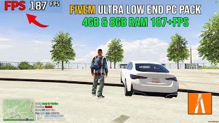 NEW FiveM [ GTA V ] Ultra Low End PC Settings Pack (8GB RAM & 100+FPS) No Lag & Max FPS