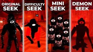 DOORS Seek Chase VS 8 DIFFERENT Seek Chases