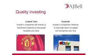 AJ Bell Youinvest webinar - Four classic investment strategies – explained