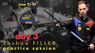 Joshua Filler - Niels Feijen - David Alcaide -  Practice session for Mezz Bucharest Open  21-23 June