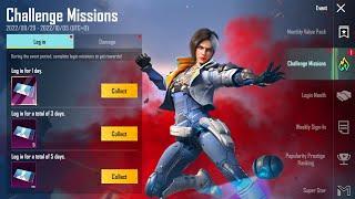 Challenge Missions Event Get Free Character Vouchers In PUBG Mobile