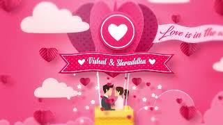 Valentines Day 2024 | Valentine Day Wish | Free After Effects template