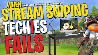 When Stream Sniping Techies Fails - DotA 2