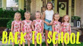 Blayke and the Quints' First Day of School 2019