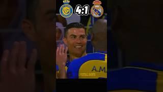 Al Nassr vs Real Madrid Imajinary match  #ronaldo vs Benzema  #football #youtube #shorts