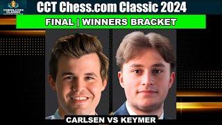 Final Winners Bracket | CCT Chess.com Classic 2024 | Magnus Carlsen vs Vincent Keymer | May 12, 2024