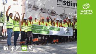 100,000th SAERTEX-LINER SUCCESFULLY INSTALLED (VALLADOLID, SPAIN)