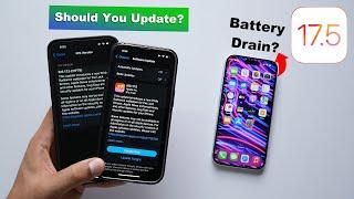 iOS 17.5 Released  - What's New? Features, Battery Life (HINDI)