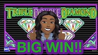 BIG WIN On Triple Double Diamond 