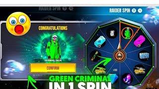 20 dimond 1 spin green criminal || parmanent 