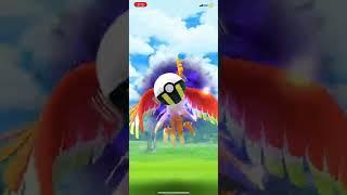 Catching Shadow Ho-Oh In Pokémon Go! #shorts