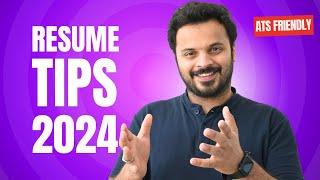 Resume മലയാളം 2024: എങ്ങനെ റെസ്യൂമെ എഴുതാം| ATS ഫ്രണ്ട്ലി റെസ്യൂമെ എങ്ങനെ എഴുതാം?