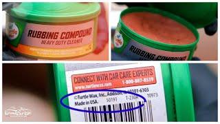 Turtle Wax Rubbing Compound Scratch Remover, New Improved Formula Link Available in Pinned Comment