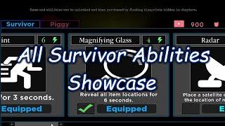 All Survivor Abilities Showcase | Piggy