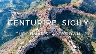 Centuripe, Sicily - The Human Shaped Town | 4K Drone Footage