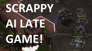 LATE GAME AI BATTLE! - VeTerran vs Sharkbot