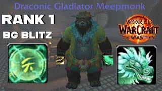 Mistweaver BG Blitz DESTRUCTION! War Within Season 1! Rank 1 PvP