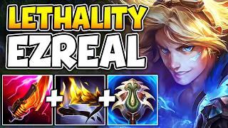 Ezreal but I build like an assassin (Q = NUKE)