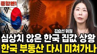 심상치 않은 한국 집값 상황 한국 부동산 다시 미쳐가나(김효선 위원, 통합본1)