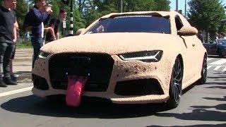 Dumb and Dumber Audi RS6 at 2017 Streetgasm 2000! | Detailshots+ REACTIONS!