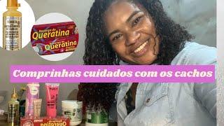 Primeira comprinhas para cuidar dos meus Cachos #comprinhas #autocuidado